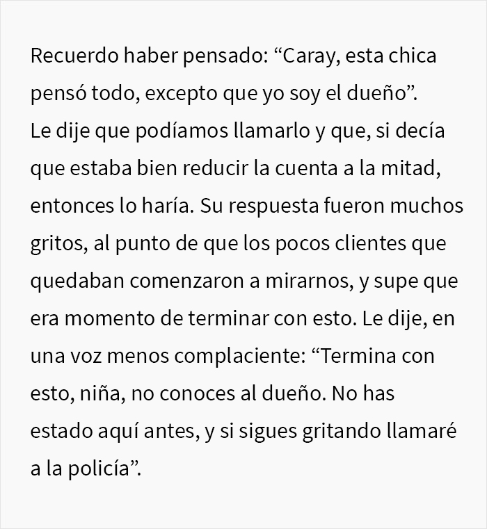 Esta Karen creyó que el dueño del restaurante era un mesero, lo trató como basura y terminó la noche con una inesperada cuenta de 4000$