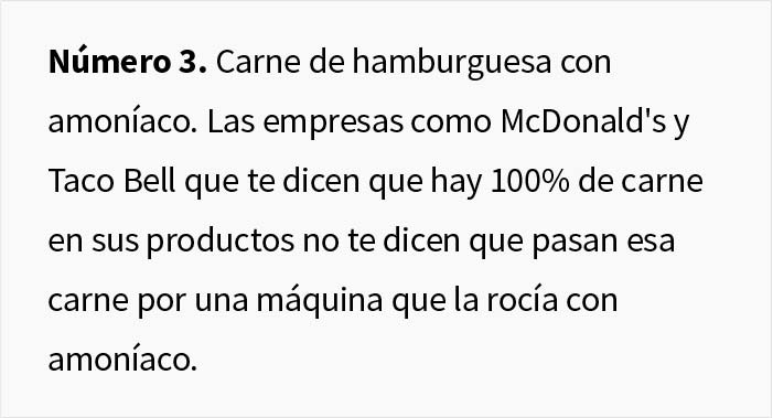 TikToker comparte 6 oscuros secretos de la industria alimentaria que probablemente no quieren que sepamos