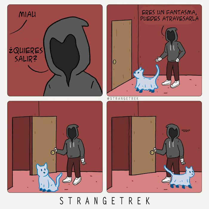 50 New Funny Comics By StrangeTrek With Unexpected Endings And Dark Undertones