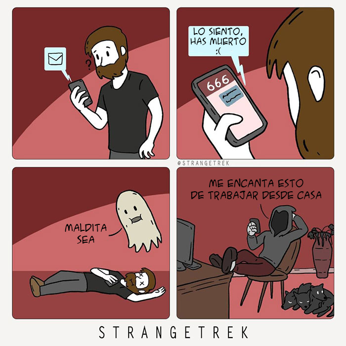 50 New Funny Comics By StrangeTrek With Unexpected Endings And Dark Undertones