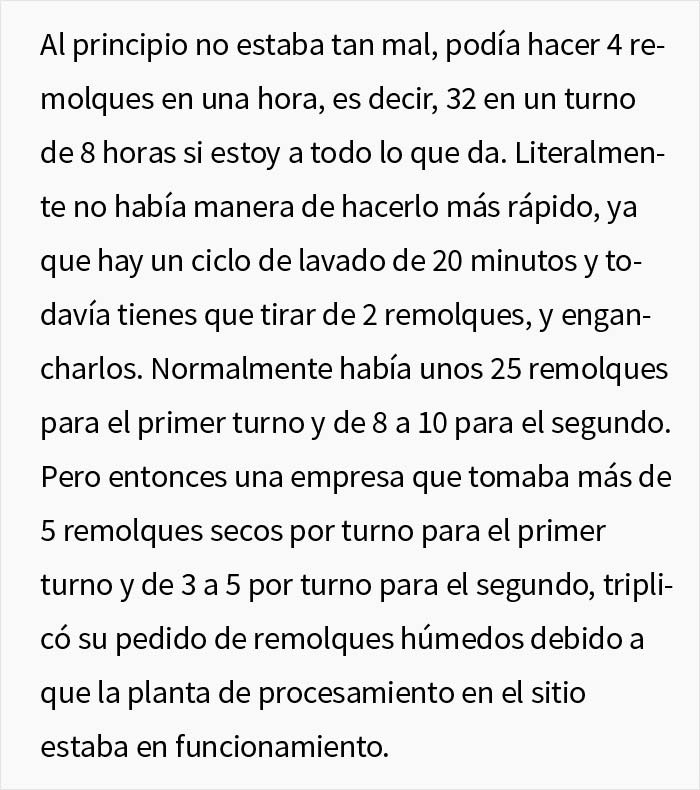 Este empleado saturado de trabajo se da cuenta de que es irremplazable para la empresa, y saca lo mejor de la situación