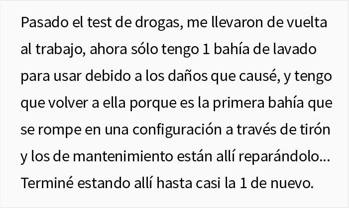 Este empleado saturado de trabajo se da cuenta de que es irremplazable para la empresa, y saca lo mejor de la situación