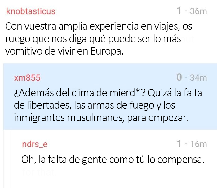 La falta de libertad, las armas de fuego y los inmigrantes musulmanes