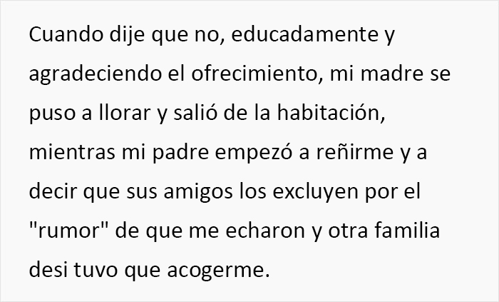 "Mi madre se puso a llorar y salió de la habitación": Estos padres echaron de casa a su hijo de 18 años y luego se enfadaron porque no quería volver