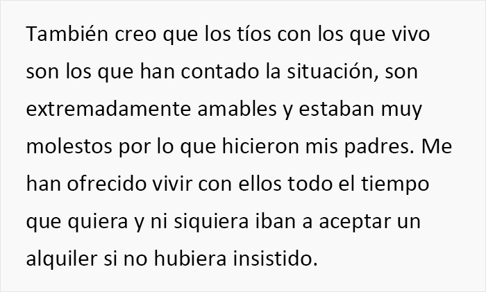 "Mi madre se puso a llorar y salió de la habitación": Estos padres echaron de casa a su hijo de 18 años y luego se enfadaron porque no quería volver