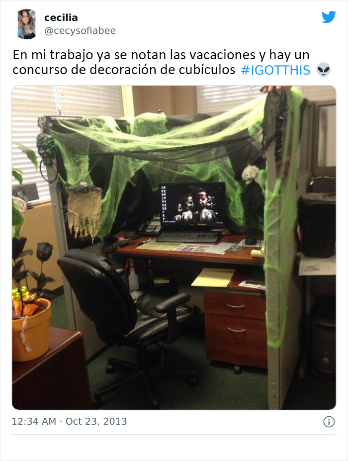 30 Times Staff Transformed Their Lifeless Office Cubicles Into Something Wonderful