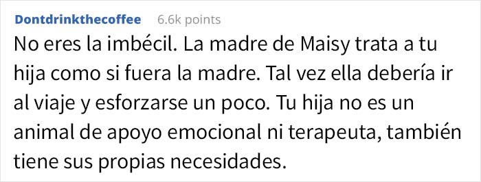 Esta niña de 10 años no quería pasarse la excursión escolar cuidando a una compañera con necesidades especiales, pero a la madre le da igual