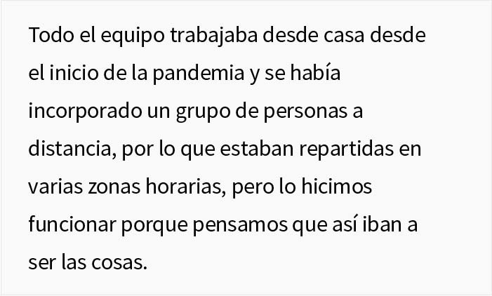 El director de esta empresa dijo a sus empleados que "se fueran a otro lado" si querían trabajar desde casa, y enseguida supieron lo que había que hacer