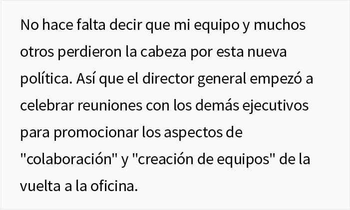 El director de esta empresa dijo a sus empleados que "se fueran a otro lado" si querían trabajar desde casa, y enseguida supieron lo que había que hacer