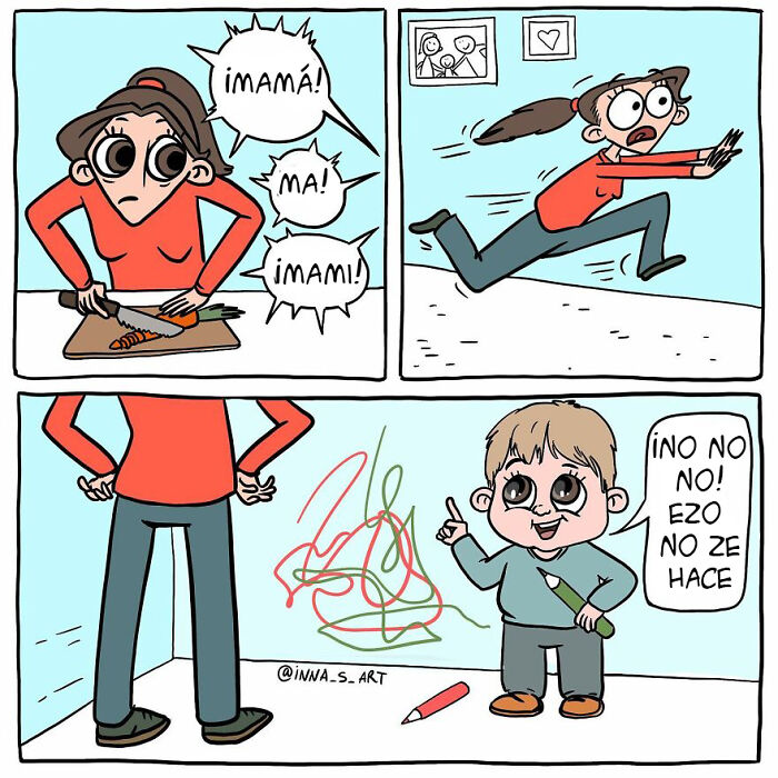 30 Comics By This Artist That Show The Funny Struggles Of Parenthood (New Pics)