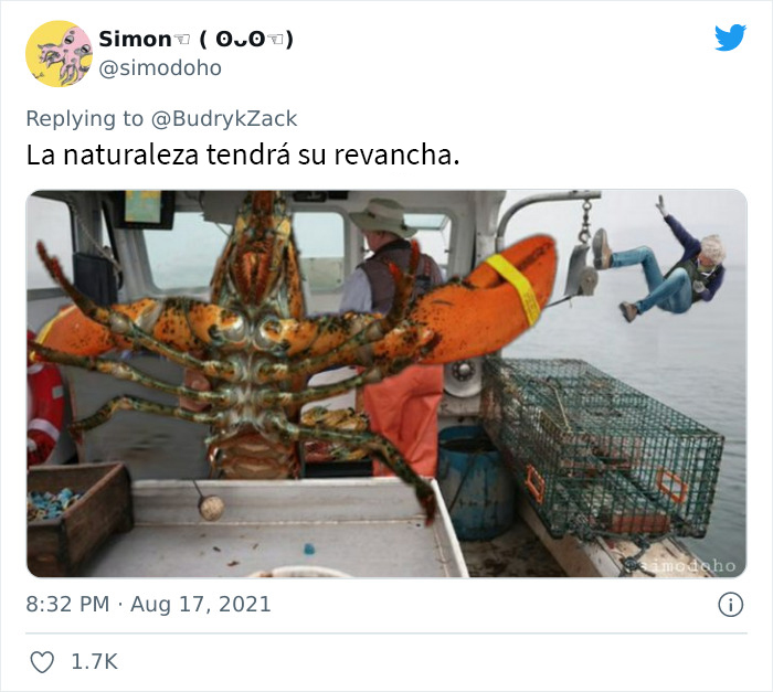 101 Y.O. Woman Is Photographed Throwing Away A Lobster Because It’s Too Small For Harvesting, And People Online Start Memeing It (30 Memes)