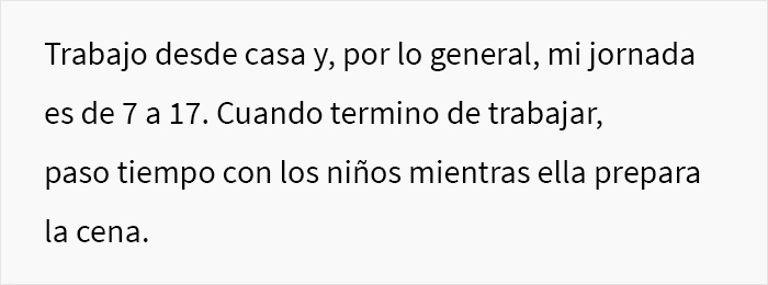 Este hombre pregunta si fue cruel al decirle a su esposa que dejara de esperar aprecio por lo que hace ya que ser ama de casa es su trabajo