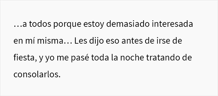 Esta hija mayor siempre cuidó a sus hermanitos, y su madre se enfurece con ella cuando le dice que se quiere emancipar