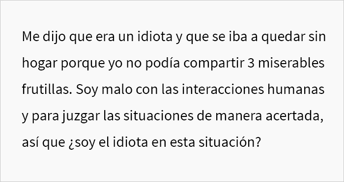 Este chico pidió específicamente a su compañero de piso que no tocara su comida, y se marcha sin avisar cuando no lo cumple