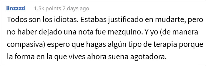 Este chico pidió específicamente a su compañero de piso que no tocara su comida, y se marcha sin avisar cuando no lo cumple