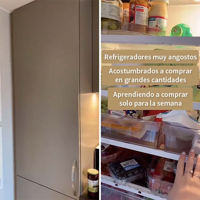 Refrigeradores más pequeños