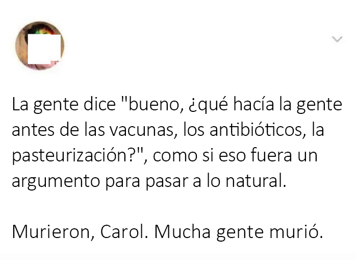 El argumento mortal para pasar a lo natural