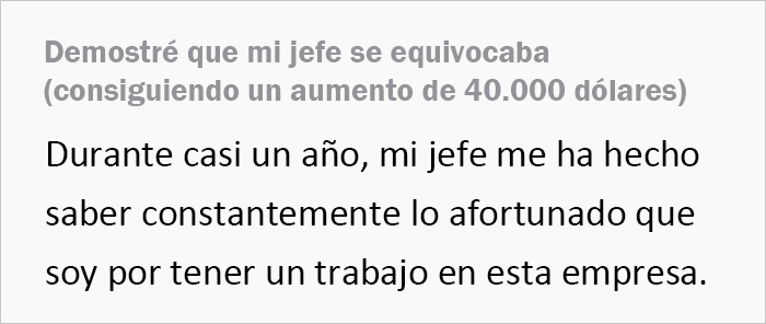 Este empleado maltratado se entrevista en secreto para otros trabajos y consigue uno nuevo con un aumento de 40000$