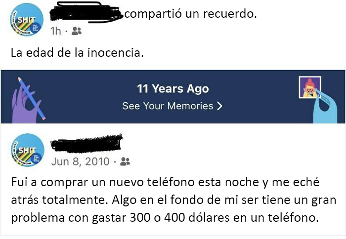 Era tan joven, tan ingenuo en 2010.