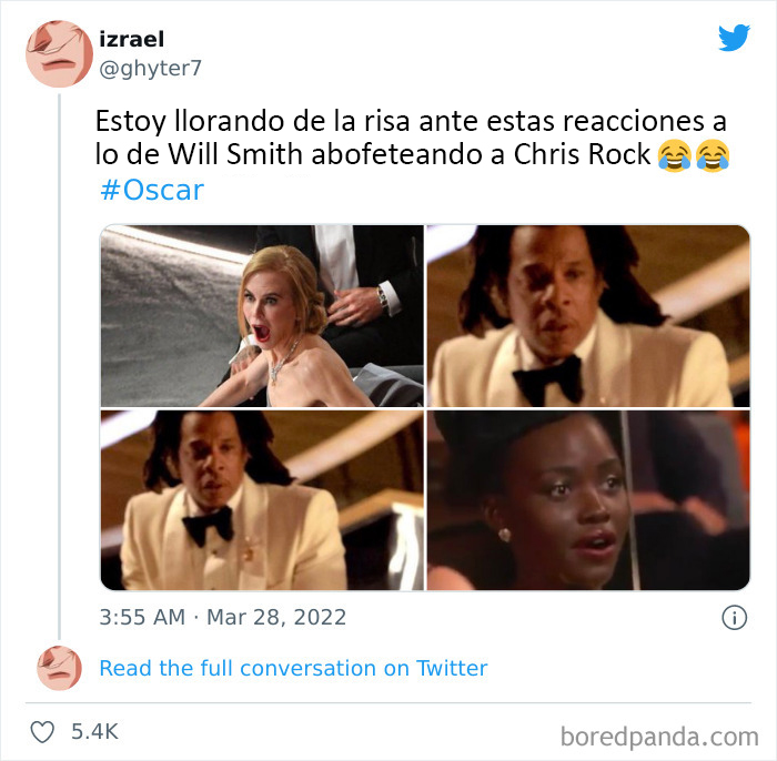 Here’s How People Reacted To Will Smith Slapping Chris Rock During The Live Oscars Broadcast (40 Posts)