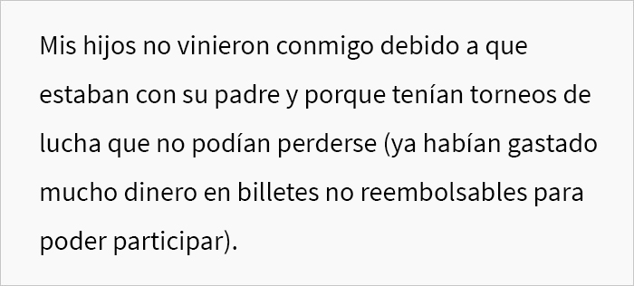 “¿Soy idiota por decirle a mi prometido que me voy a encerrar en la habitación durante el resto de las vacaciones porque estoy harta de sostener al bebé de su hermana?”