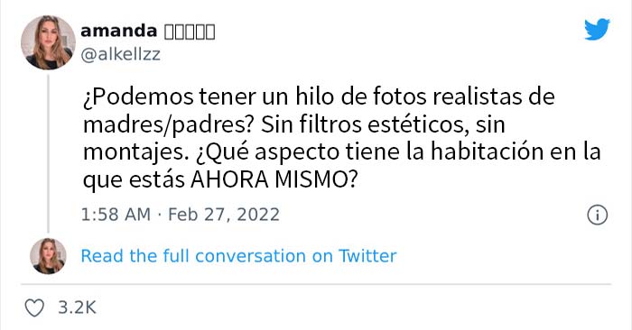 Esta madre pide a otros padres que compartan fotos honestas y sin montajes de sus habitaciones