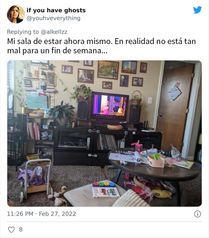 Esta madre pide a otros padres que compartan fotos honestas y sin montajes de sus habitaciones