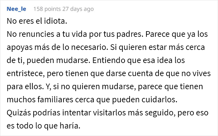 Este hombre gay les dijo a sus padres ancianos que no volvería con ellos debido a los “malos recuerdos” que tenía de su infancia allí, lo que generó un drama familiar