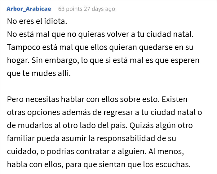 Este hombre gay les dijo a sus padres ancianos que no volvería con ellos debido a los “malos recuerdos” que tenía de su infancia allí, lo que generó un drama familiar