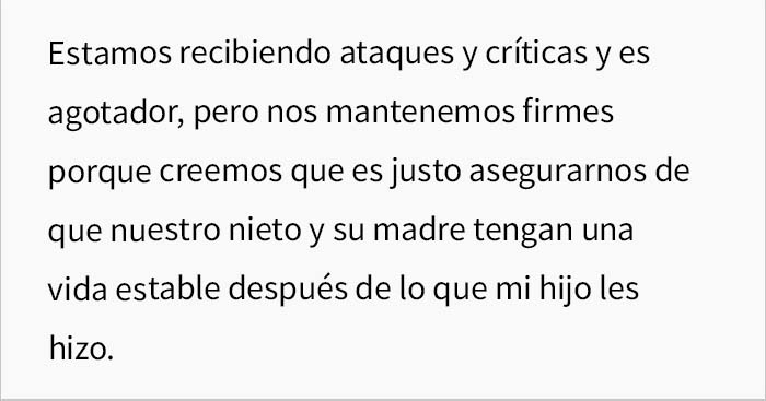 Este hombre fue infiel y sus padres le dan una lección sustituyéndolo en su testamento por su esposa y su bebé