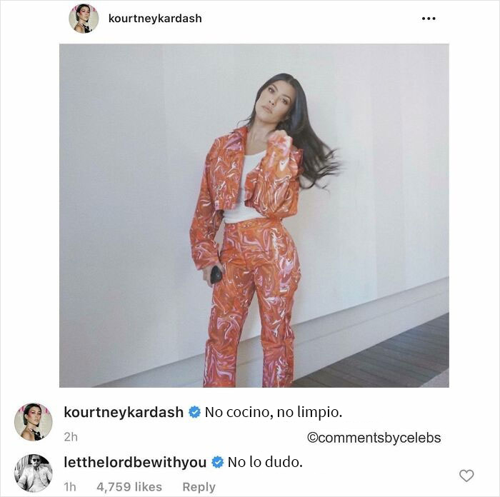 40 Of The Best Comments That Celebrities Have Ever Posted, As Shared On This Instagram Account