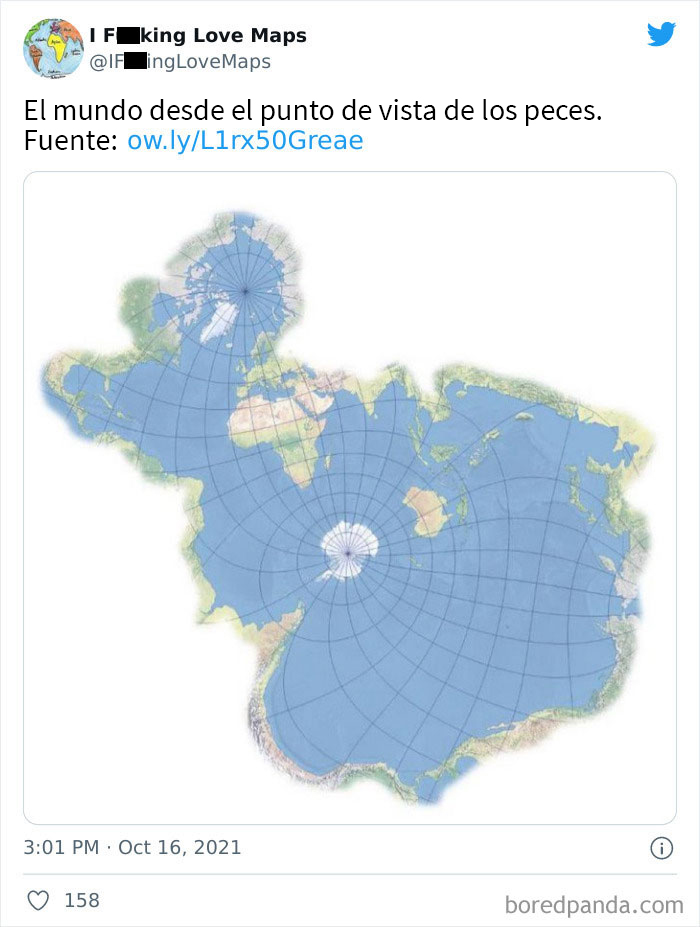 35 Unusual Maps That Might Change How You See The World, As Shared In This Online Account