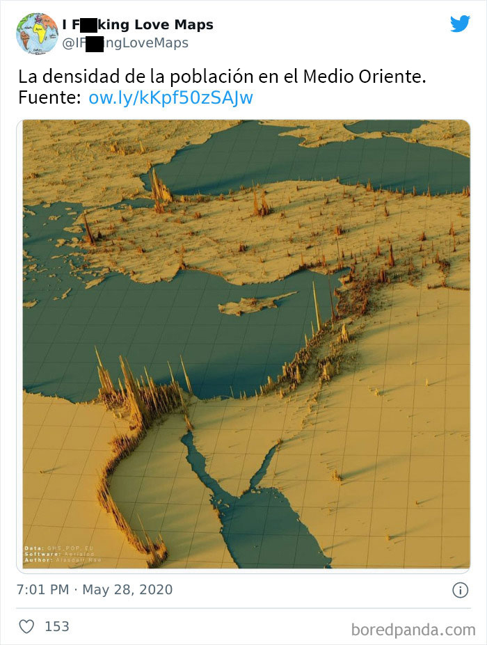 35 Unusual Maps That Might Change How You See The World, As Shared In This Online Account