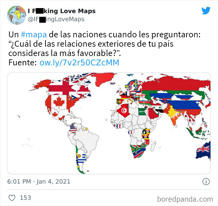 35 Unusual Maps That Might Change How You See The World, As Shared In This Online Account