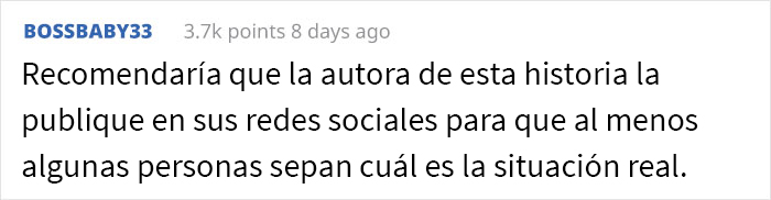 Esta mujer fue echada de casa de sus padres al enfadarse por recibir en su cumpleaños unos platos, mientras todos le daban regalos lujosos a su madre