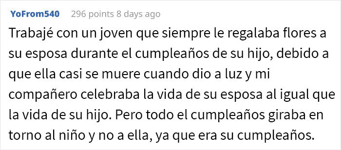 Esta mujer fue echada de casa de sus padres al enfadarse por recibir en su cumpleaños unos platos, mientras todos le daban regalos lujosos a su madre