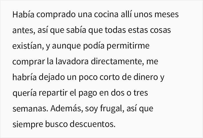 Este hombre se compró un electrodoméstico de 900$ cuando el vendedor le echó en cara que buscara algo que pudiera permitirse