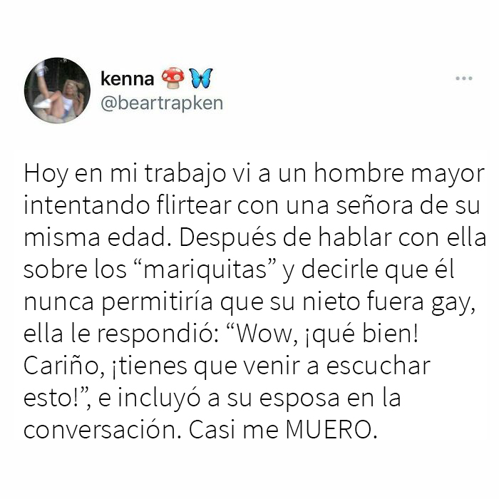 Ah, sí, nada como que te rechace una lesbiana casada