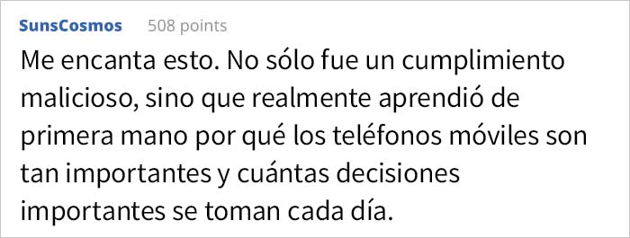 Esta jefa prohibió usar el móvil en el trabajo, haciendo que todas las llamadas pasen por ella, y el personal lo cumple maliciosamente