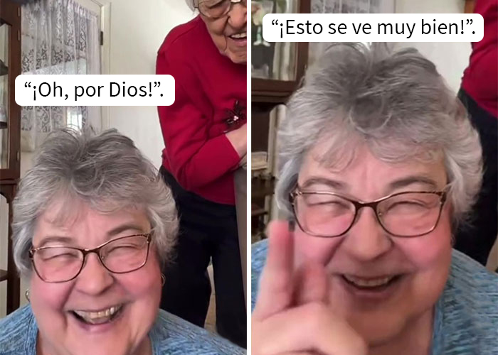 El regalo de esta joven para su abuela deleita a las redes y logra 8,5 millones de visitas