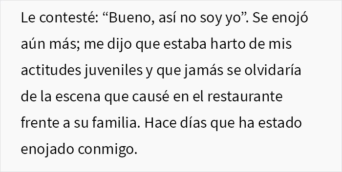 “Insistió en que yo pagara”: Este hombre organizó una gran cena de celebración familiar y se enojó con su esposa cuando ella solo pagó por su propia comida