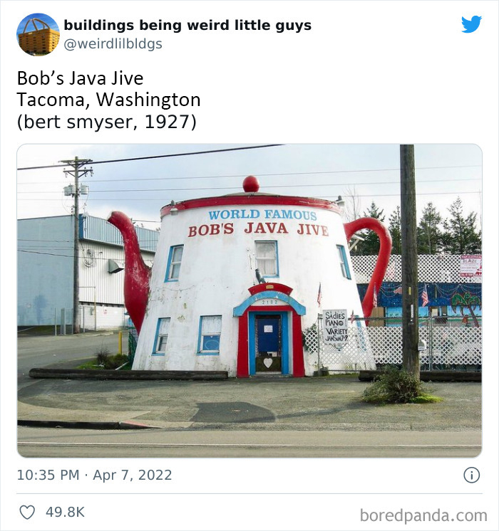 30 Times People Spotted "Buildings Being Weird Little Guys" And Shared Them On This Twitter Page