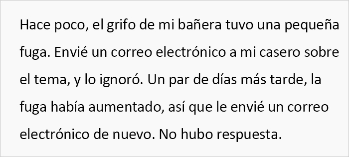 Este casero se negó a arreglar una fuga y acabó recibiendo una factura de 8.000$ por la reparación de los daños en más viviendas