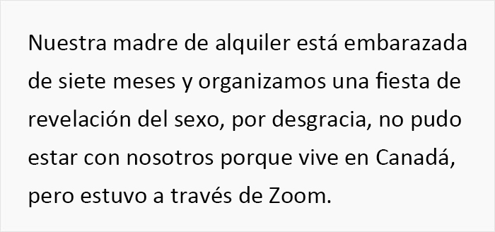 Estos suegros afirman que su hijo tiene más derecho a ponerle nombre al futuro bebé "porque es el verdadero padre"