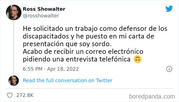 Definitivamente necesitan un defensor de los discapacitados