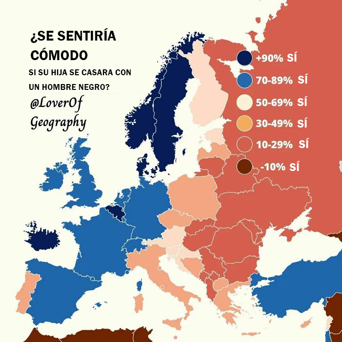 Este post muestra algunas estadísticas controvertidas en Europa y sus alrededores