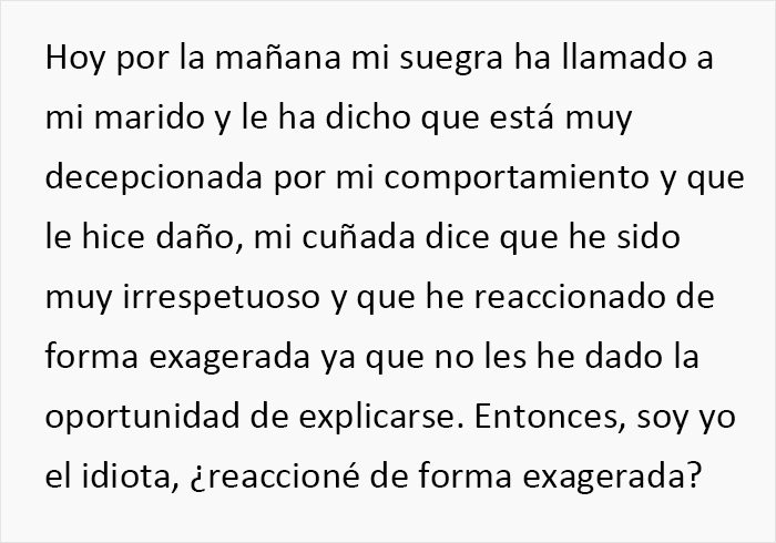 Estos suegros afirman que su hijo tiene más derecho a ponerle nombre al futuro bebé "porque es el verdadero padre"