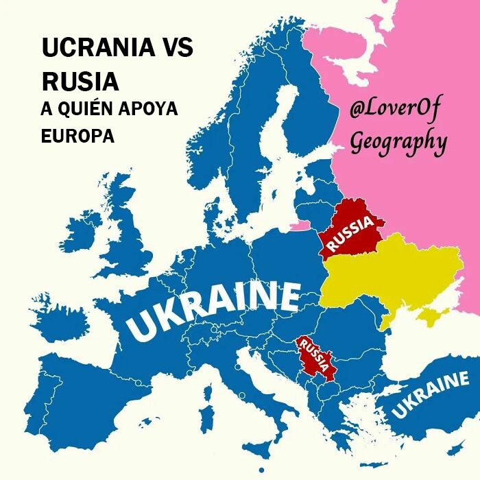 Este post muestra el conflicto entre Ucrania y Rusia del que, por supuesto, todos hemos oído hablar recientemente