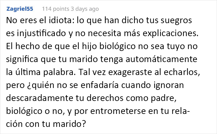 Estos suegros afirman que su hijo tiene más derecho a ponerle nombre al futuro bebé "porque es el verdadero padre"