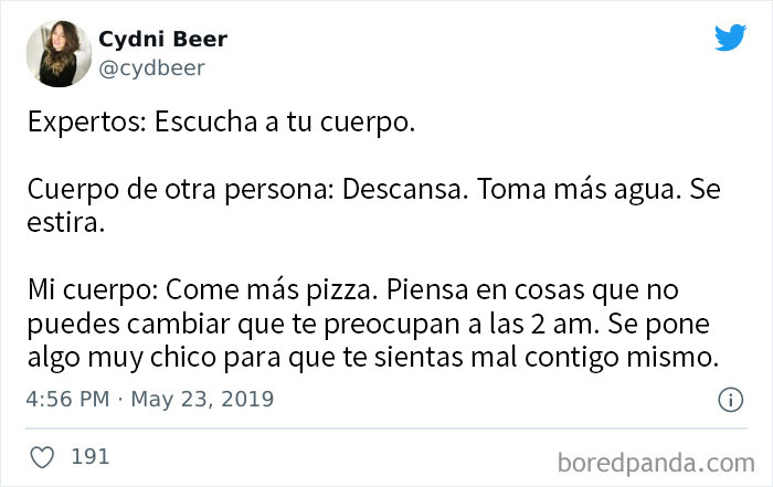 Aunque comer más pizza es siempre un buen consejo